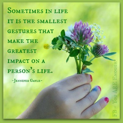 the little things