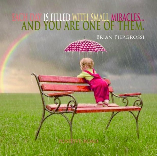 you are a small miracle