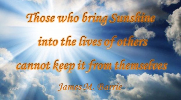 Sunshine quote for TBND