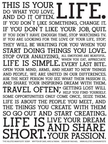 this is your life words