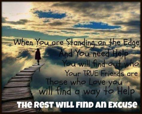 real friends will help