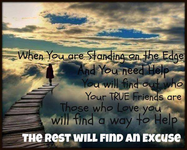 real friends will help