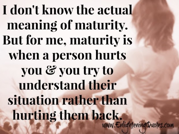 when someone hurts you